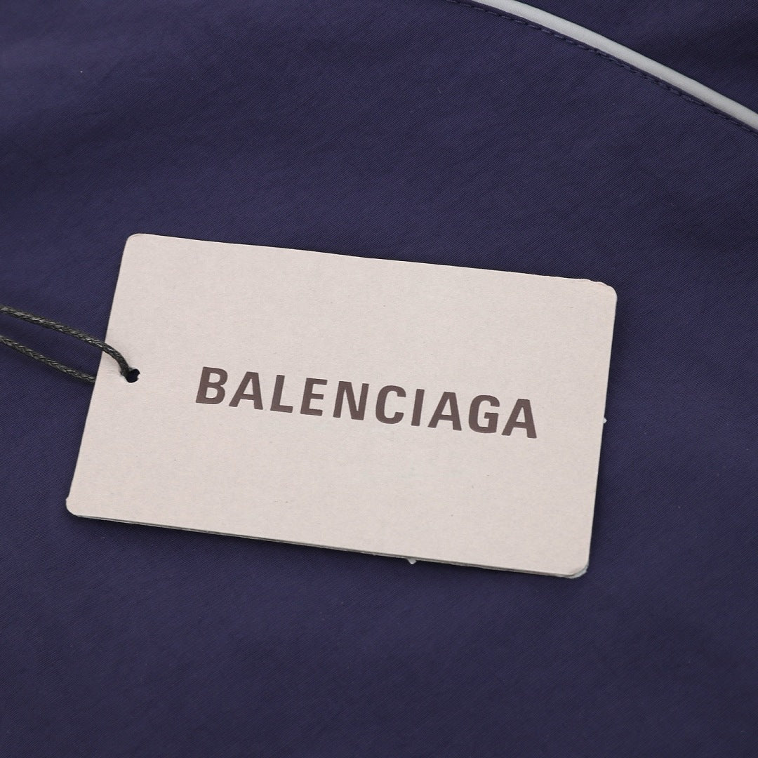 BALENCIAGA BLCG BODIES Blue Windbreaker Set/Sports Jacket