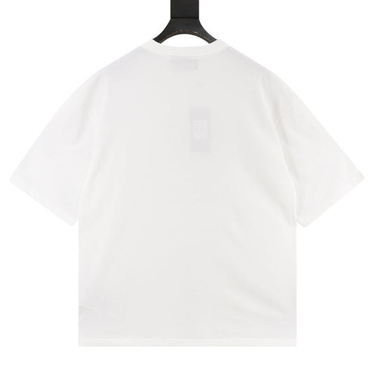 Gucci Interlocking Double G Print Short-Sleeve Top