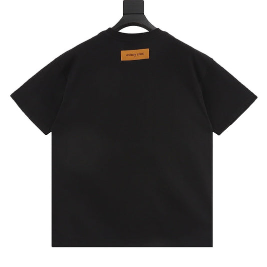 Louis Vuitton Pink-Toned Graffiti 3D T-Shirt