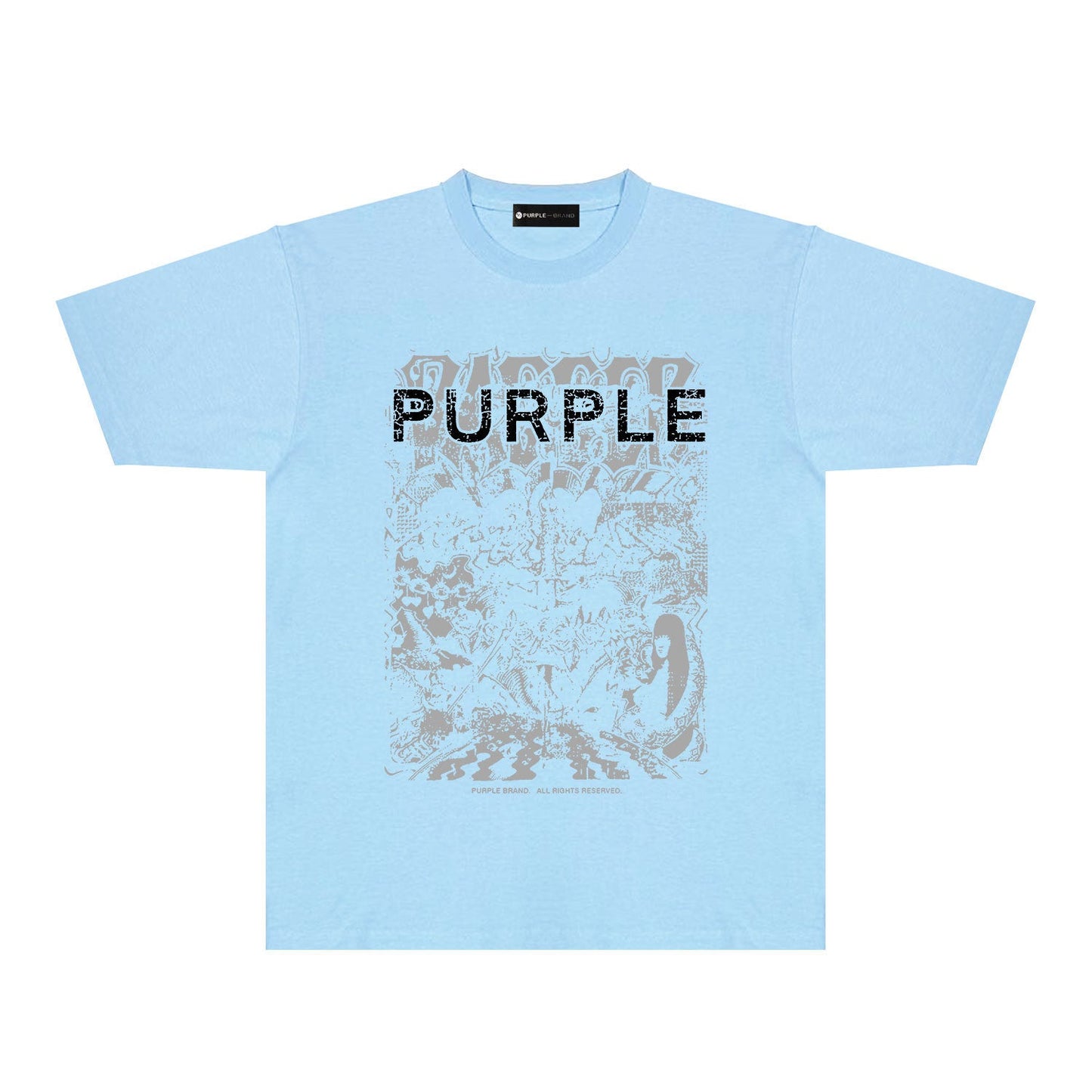 Purple Brand Fashion T-shirt