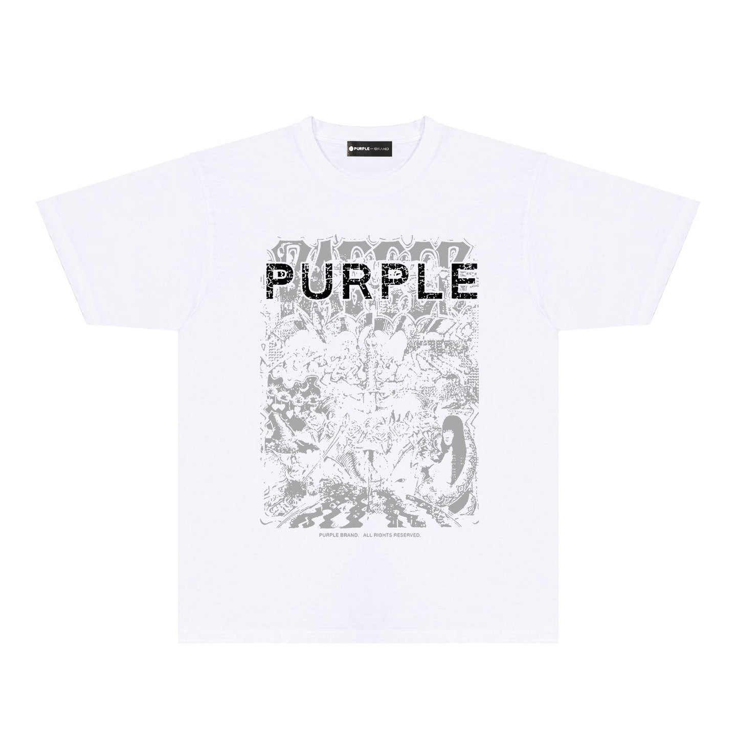 Purple Brand Fashion T-shirt