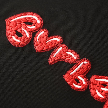 Burberry Heart-Embroidered T-Shirt