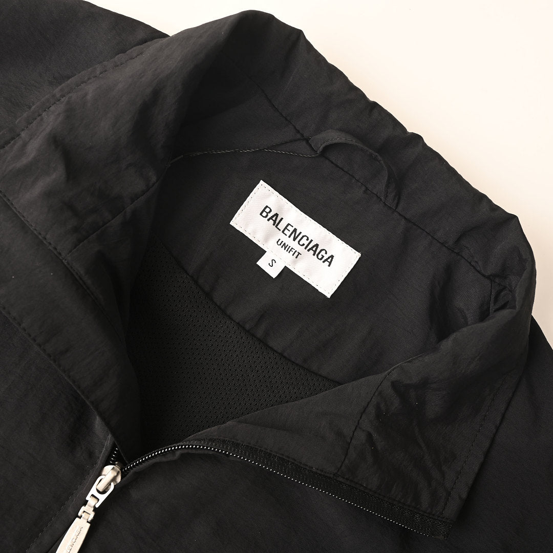 BALENCIAGA BLCG 3M Embroidered Stand-Collar Jacket