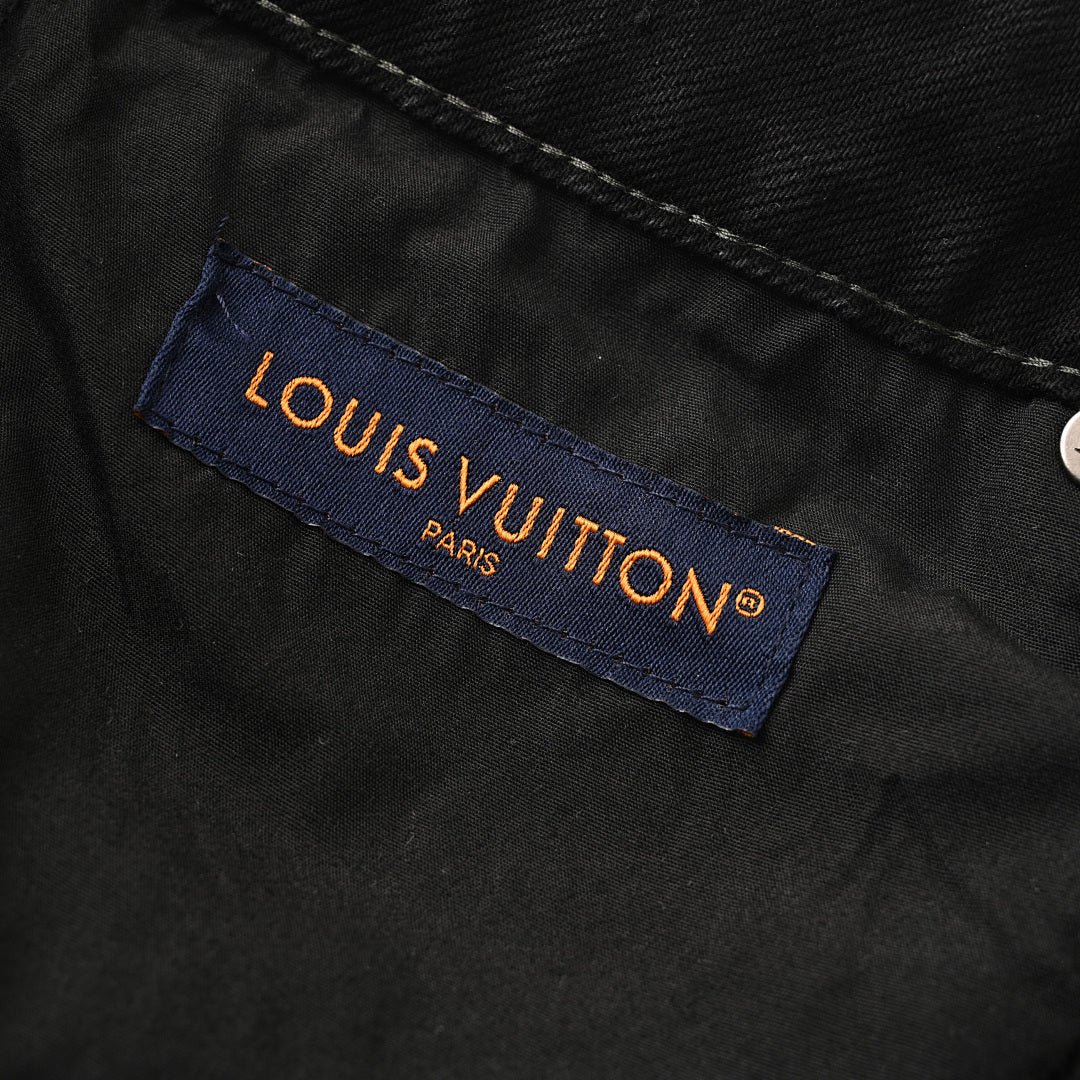 Louis Vuitton High-Waisted Straight-Leg Denim Trousers