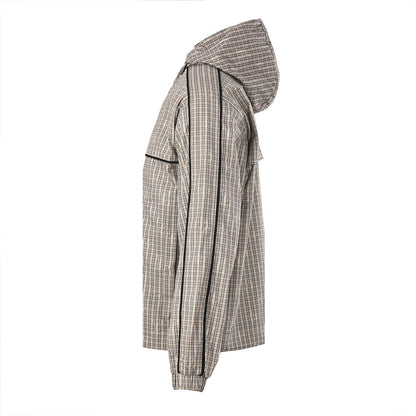 Louis Vuitton Check Hooded Windbreaker Jacket