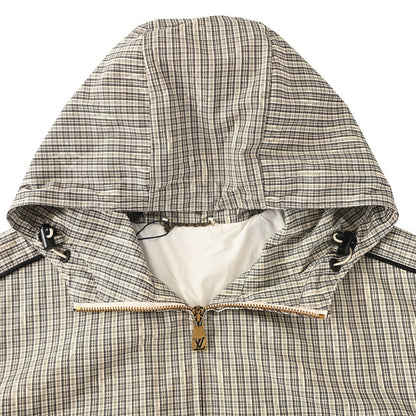 Louis Vuitton Check Hooded Windbreaker Jacket