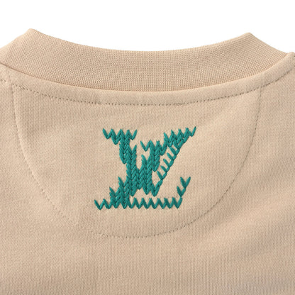Louis Vuitton Marque Déposée Embroidered Crewneck Sweatshirt