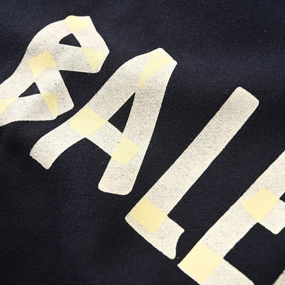 BALENCIAGA Washed Distressed Textured Print Hoodie