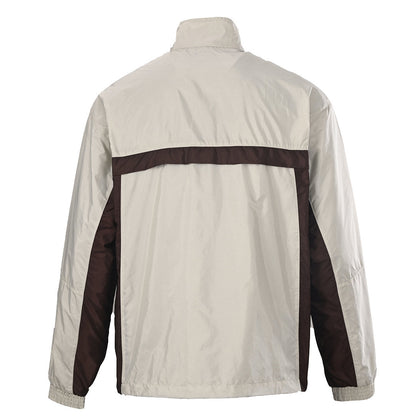 PRADA Color-Blocked Stand-Up Collar Jacket