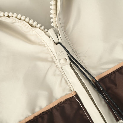 PRADA Color-Blocked Stand-Up Collar Jacket