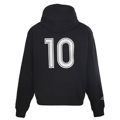 BALENCIAGA Soccer 6B Reflective Print Zip-Up Hooded Jacket
