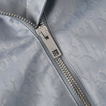 DIOR CD Oblique Tonal Jacquard Hooded Zip Jacket