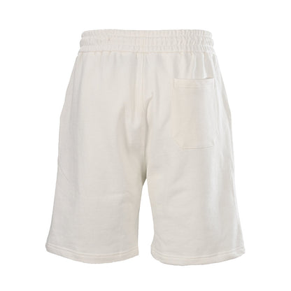 Gucci Script Logo Patch Cotton Sweat Shorts – Off-White