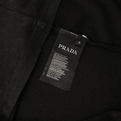 PRADA Cutout Letter Print T-Shirt