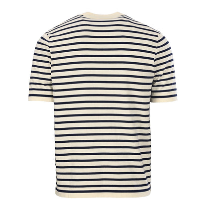 PRADA Inverted Triangle Logo Embroidered T-Shirt
