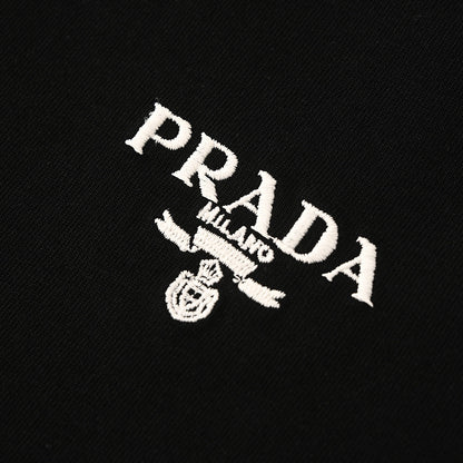 PRADA T-Shirt with Small Embroidery
