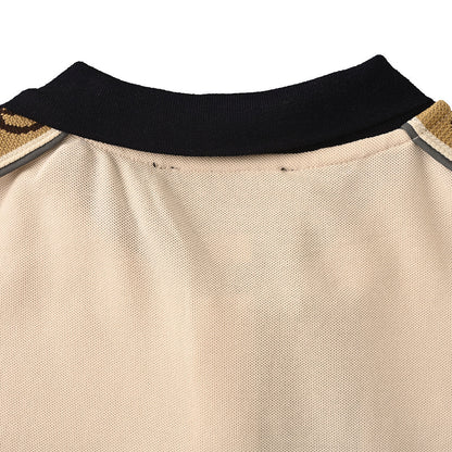 Gucci Classic Reflective Web Polo Shirt