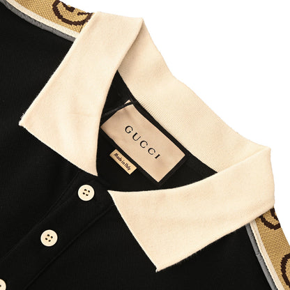 Gucci Classic Reflective Web Polo Shirt