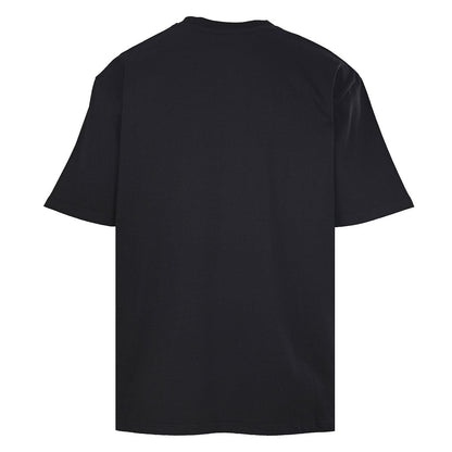 Burberry Check Flag Towel-Appliqué Letter T-Shirt