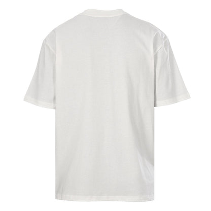 Burberry Check Flag Towel-Appliqué Letter T-Shirt