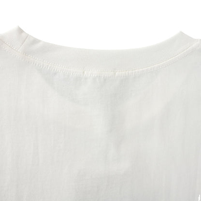 BURBERRY Graffiti Equestrian Knight Print Crew-Neck Short-Sleeve T-Shirt
