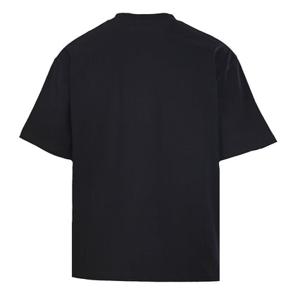 BURBERRY Graffiti Equestrian Knight Print Crew-Neck Short-Sleeve T-Shirt