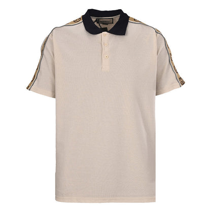 Gucci Classic Reflective Web Polo Shirt