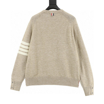 Thom Browne Wool Crewneck Sweater