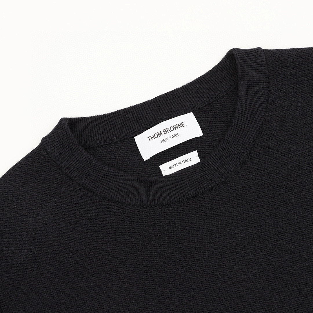 Thom Browne Wool Crewneck Sweater