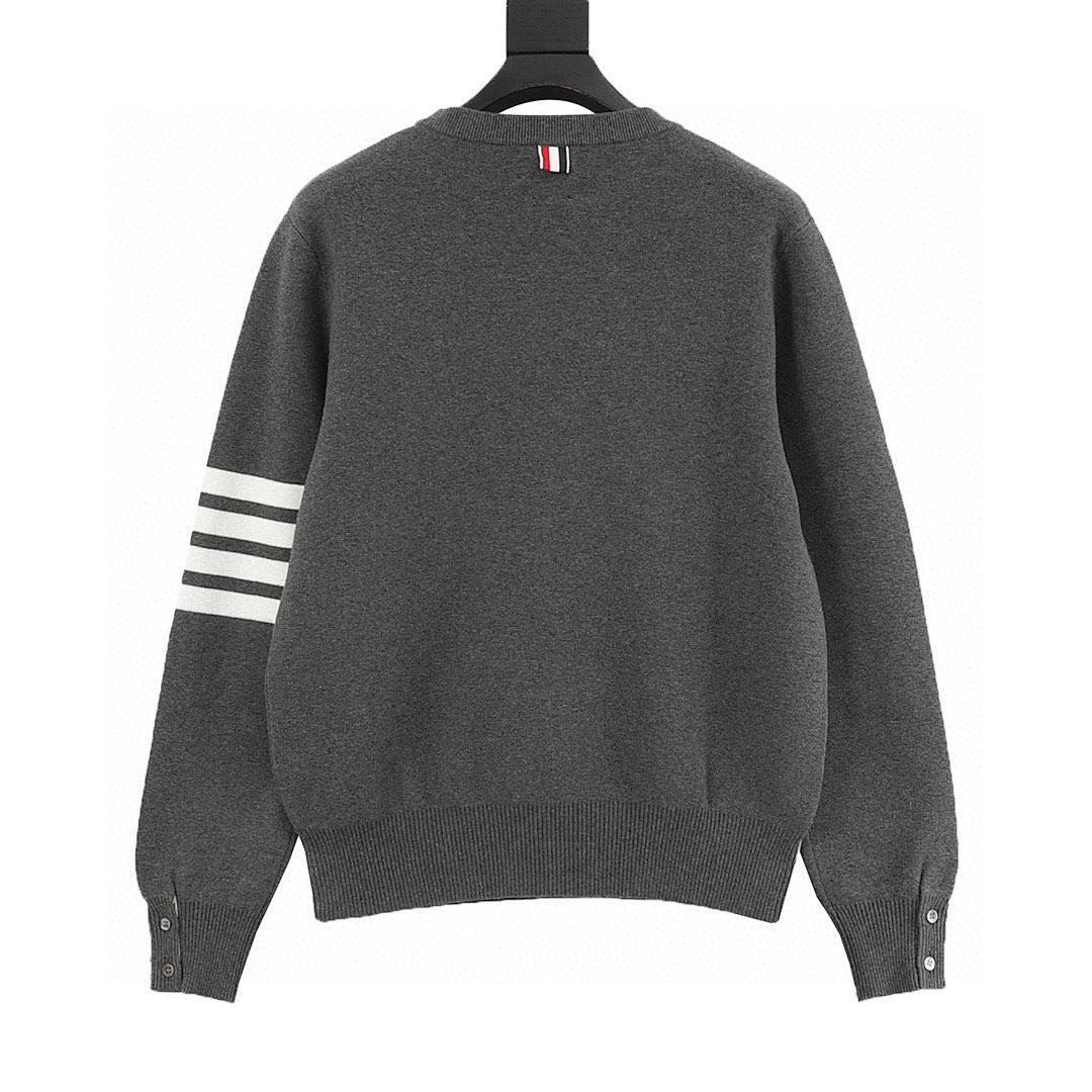 Thom Browne Wool Crewneck Sweater