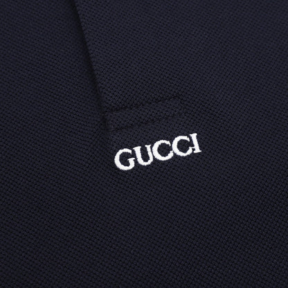 Gucci Minimalist Lettering Polo Shirt