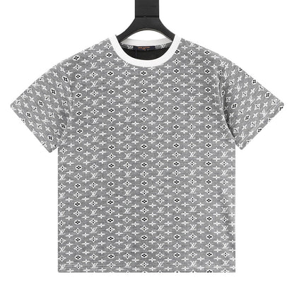 Louis Vuitton All-Over Monogram Jacquard Short-Sleeve Shirt
