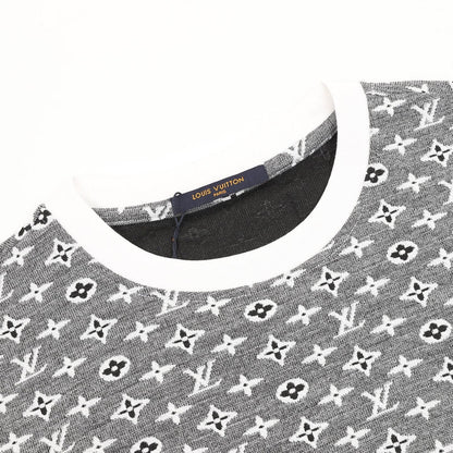 Louis Vuitton All-Over Monogram Jacquard Short-Sleeve Shirt