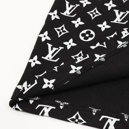 Louis Vuitton Classic Gradient All-Over Logo Short-Sleeve Shirt