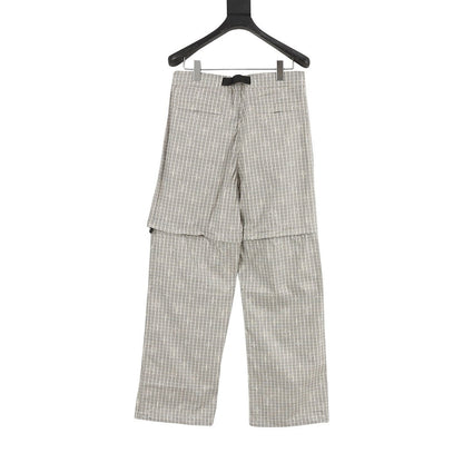 Louis Vuitton Monogram Check Reversible Trousers