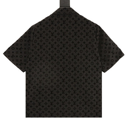 Louis Vuitton New Mulberry Silk Short-Sleeve Top