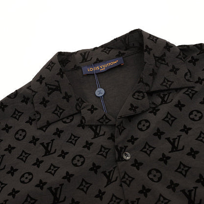 Louis Vuitton New Mulberry Silk Short-Sleeve Top
