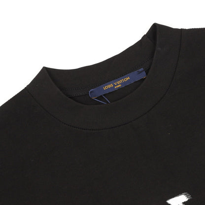 Louis Vuitton x Supreme Collaboration Logo Graffiti T-Shirt