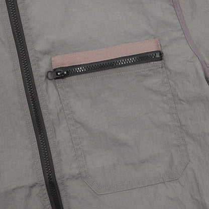 Stone Island Nylon Meta Long-Sleeve Zip Chest-Strap Jacket