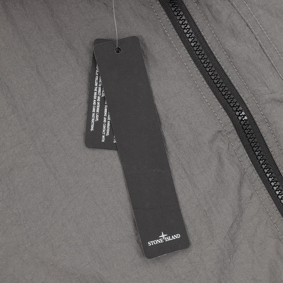 Stone Island Nylon Meta Long-Sleeve Zip Chest-Strap Jacket