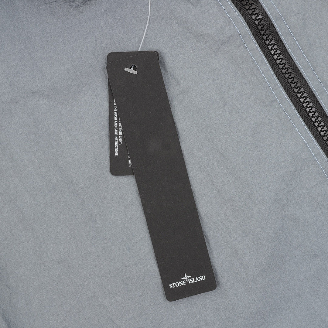 Stone Island Nylon Meta Long-Sleeve Zip Chest-Strap Jacket