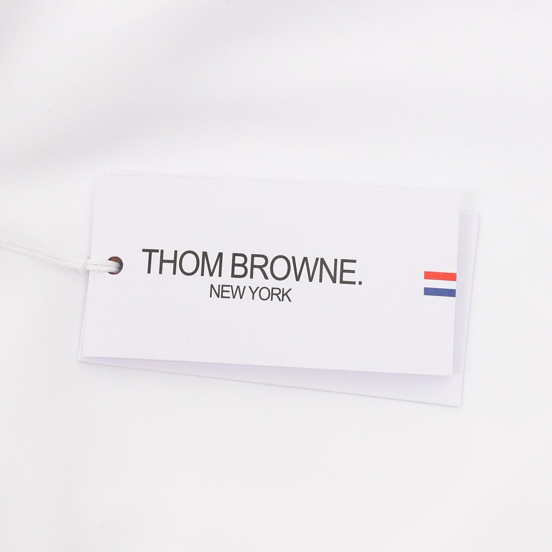 Thom Browne Two-Tone Four-Bar Stripe Sun Protection Jacket