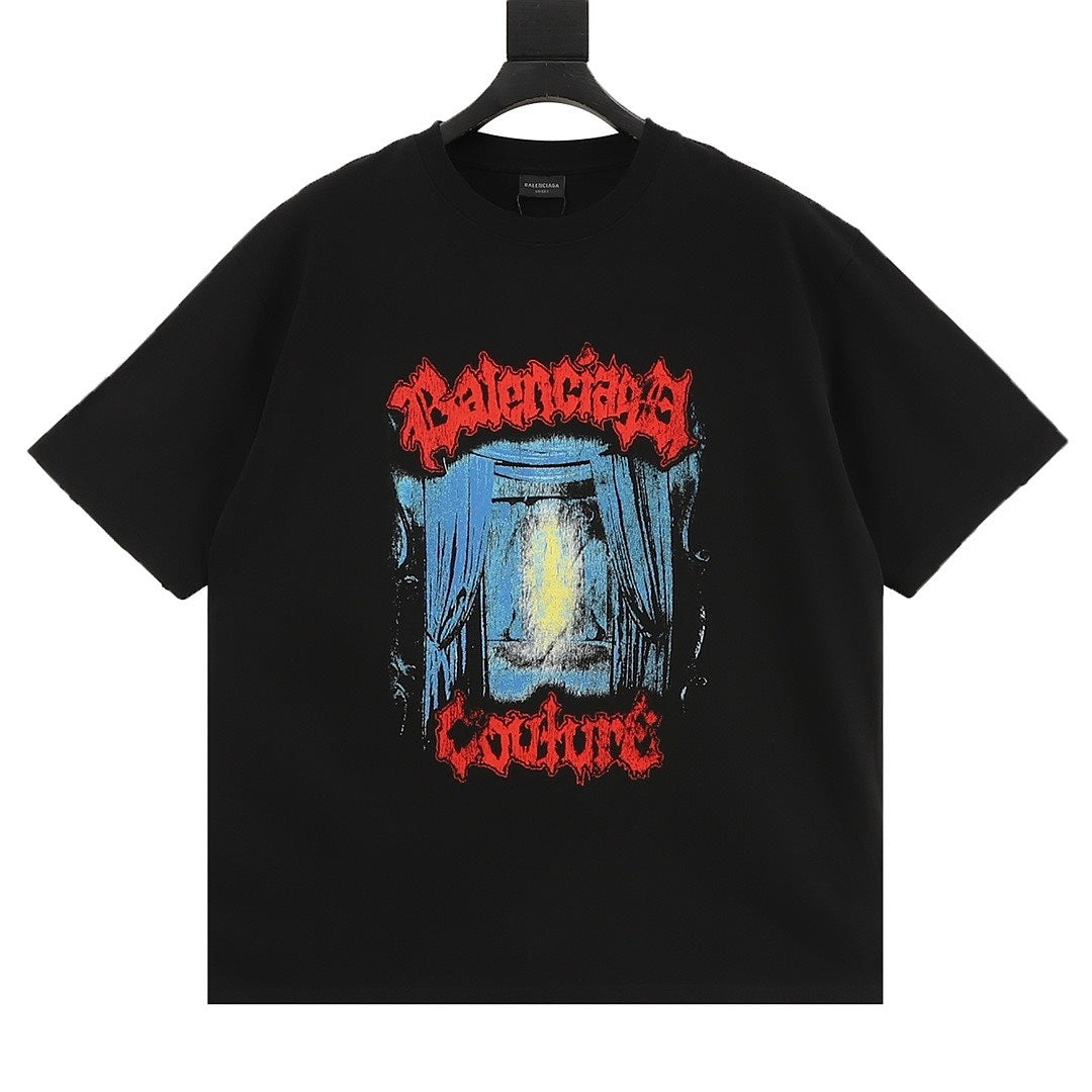 Balenciaga Couture Gothic Graphic T-Shirt
