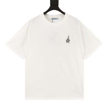 Prada Shopper Figure Graphic T-Shirt