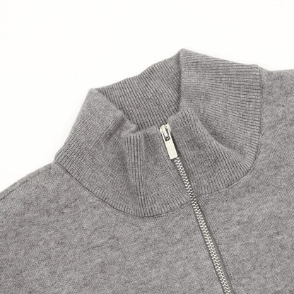 Miu Miu Half-Zip Knit Sweater