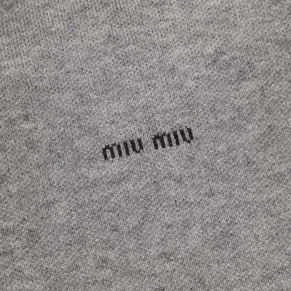 Miu Miu Half-Zip Knit Sweater