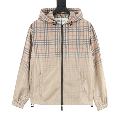 Burberry Vintage Check Hooded Jacket Archive Beige