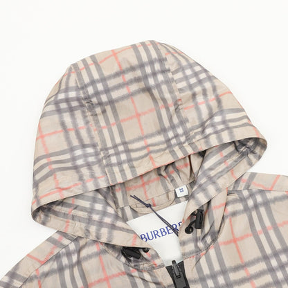 Burberry Vintage Check Hooded Jacket Archive Beige