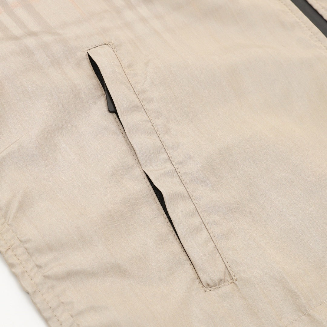 Burberry Vintage Check Hooded Jacket Archive Beige