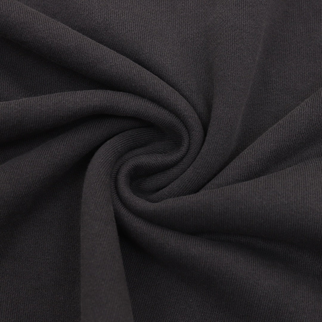 Balenciaga Half-Zip Sweatshirt Charcoal